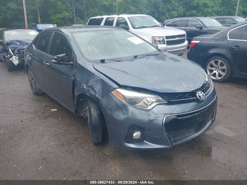 2015 TOYOTA COROLLA S PLUS - 2T1BURHE2FC327256