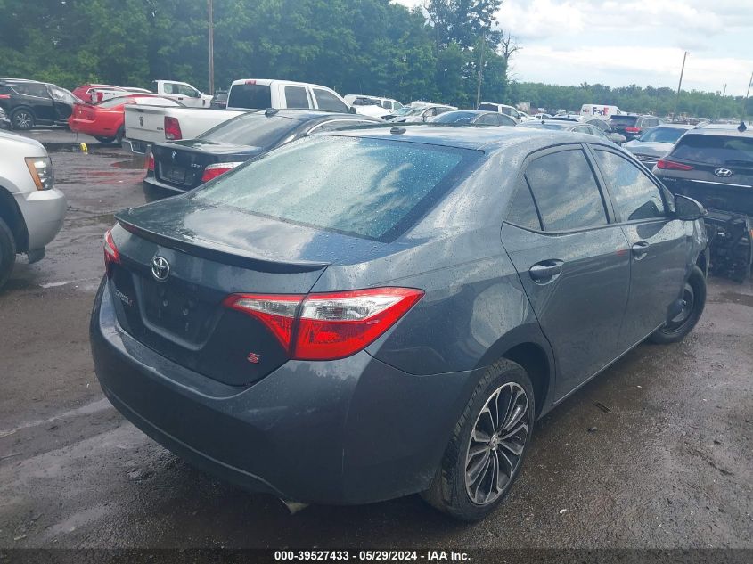 2015 Toyota Corolla S Plus VIN: 2T1BURHE2FC327256 Lot: 39527433