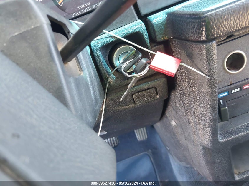 1991 Volvo 240 VIN: YV1AA8845M1453841 Lot: 39527436