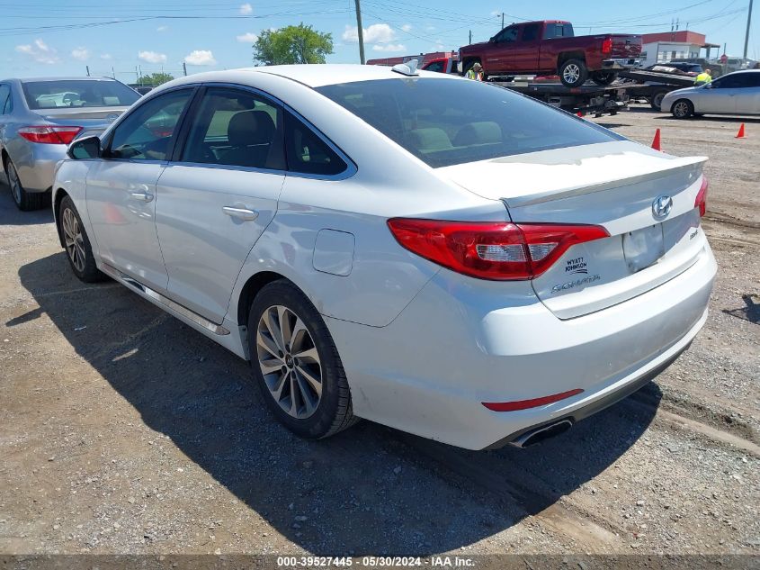 2015 Hyundai Sonata Sport VIN: 5NPE34AFXFH024227 Lot: 39527445