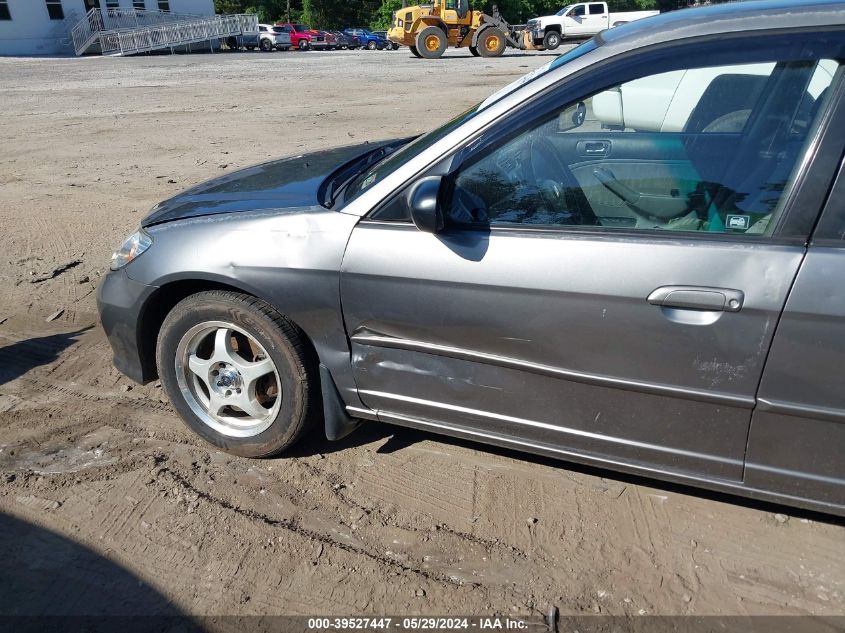 2004 Honda Civic Lx VIN: 2HGES15564H558318 Lot: 39527447