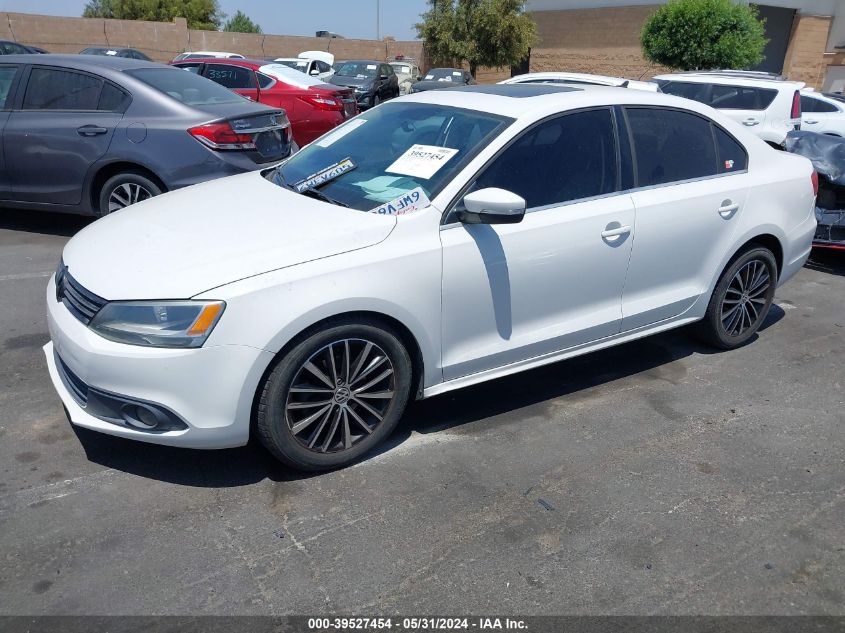 2012 Volkswagen Jetta 2.5L Sel Premium VIN: 3VWLP7AJ3CM395010 Lot: 39527454