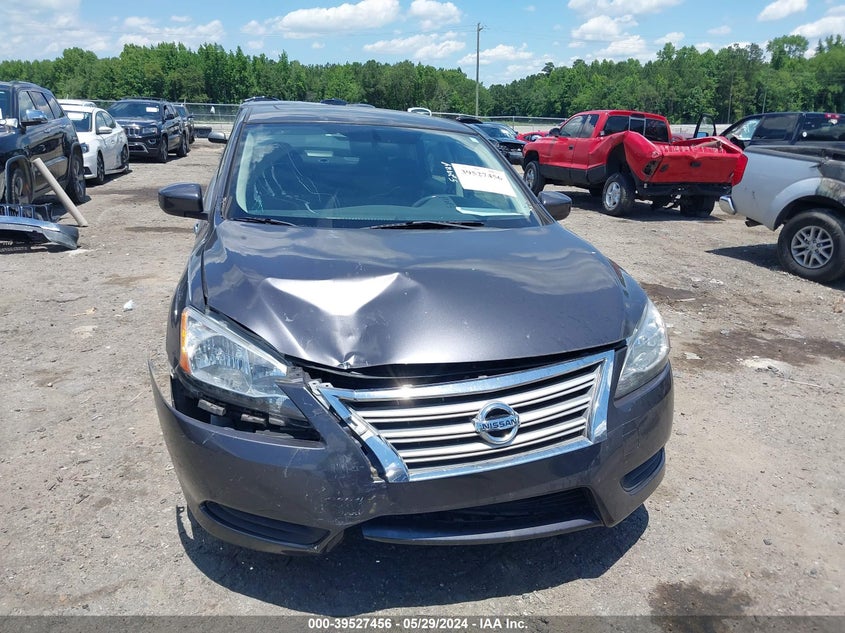 2015 Nissan Sentra Sv VIN: 3N1AB7AP1FY378185 Lot: 39527456