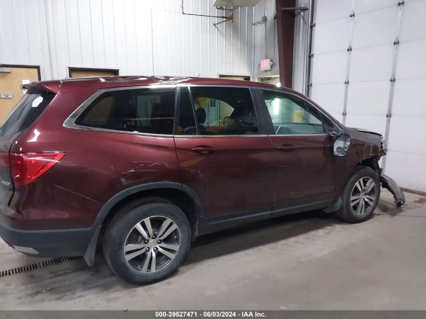 2018 Honda Pilot Ex VIN: 5FNYF6H30JB053674 Lot: 39527471