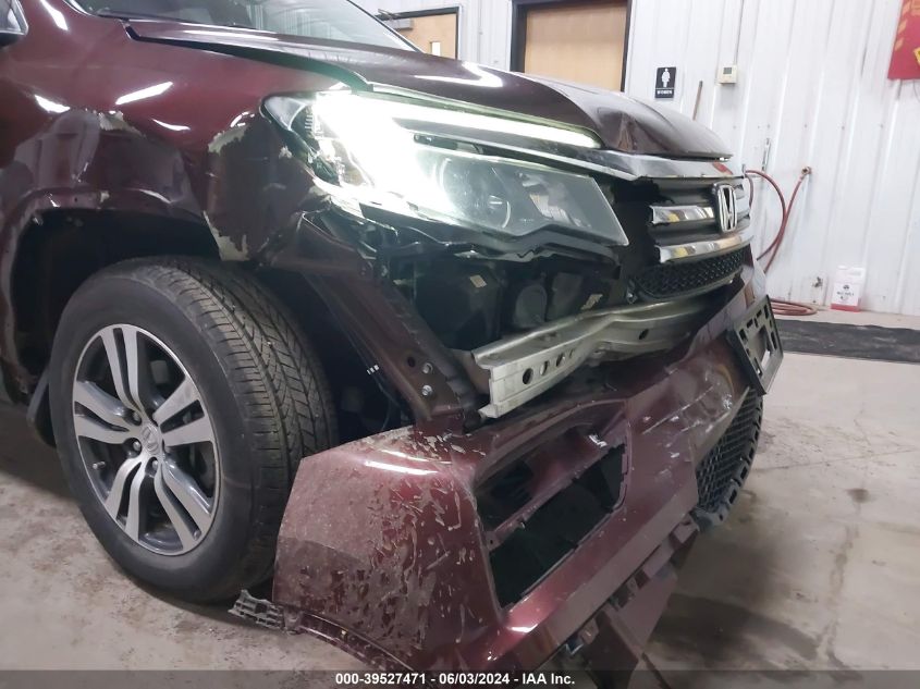 2018 Honda Pilot Ex VIN: 5FNYF6H30JB053674 Lot: 39527471