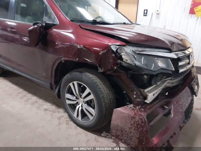 2018 Honda Pilot Ex VIN: 5FNYF6H30JB053674 Lot: 39527471