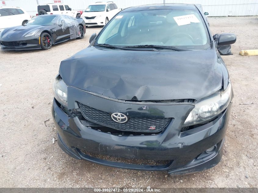 2010 Toyota Corolla S VIN: 2T1BU4EE7AC524729 Lot: 39527472