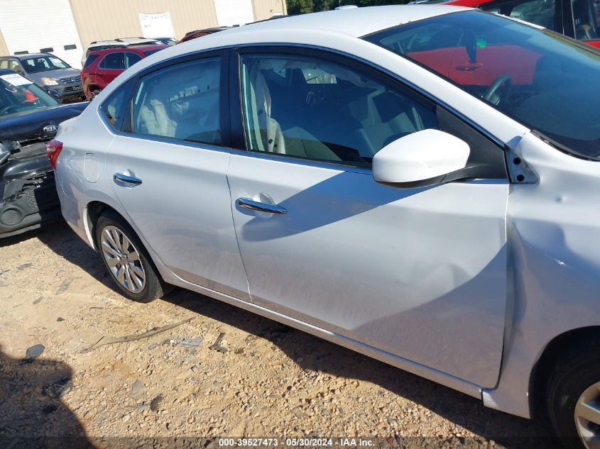 2016 Nissan Sentra Fe+ S/S/Sl/Sr/Sv VIN: 3N1AB7AP3GY287663 Lot: 39527473