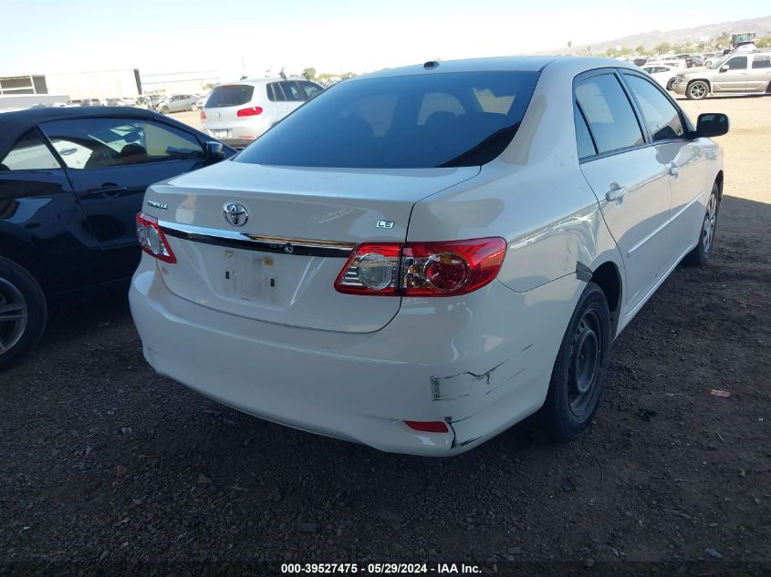 2011 Toyota Corolla Le VIN: JTDBU4EEXB9161141 Lot: 39527475