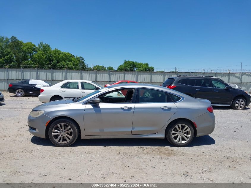 2015 Chrysler 200 Limited VIN: 1C3CCCAB9FN576773 Lot: 39527484