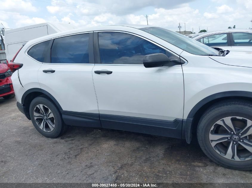 2020 Honda Cr-V 2Wd Lx VIN: 5J6RW1H2XLA007919 Lot: 39527485