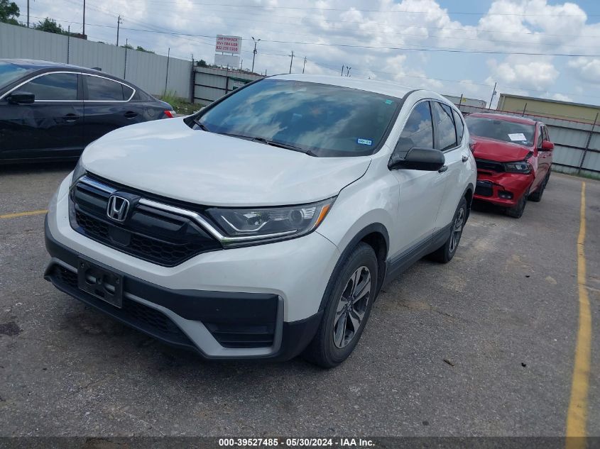 2020 Honda Cr-V 2Wd Lx VIN: 5J6RW1H2XLA007919 Lot: 39527485