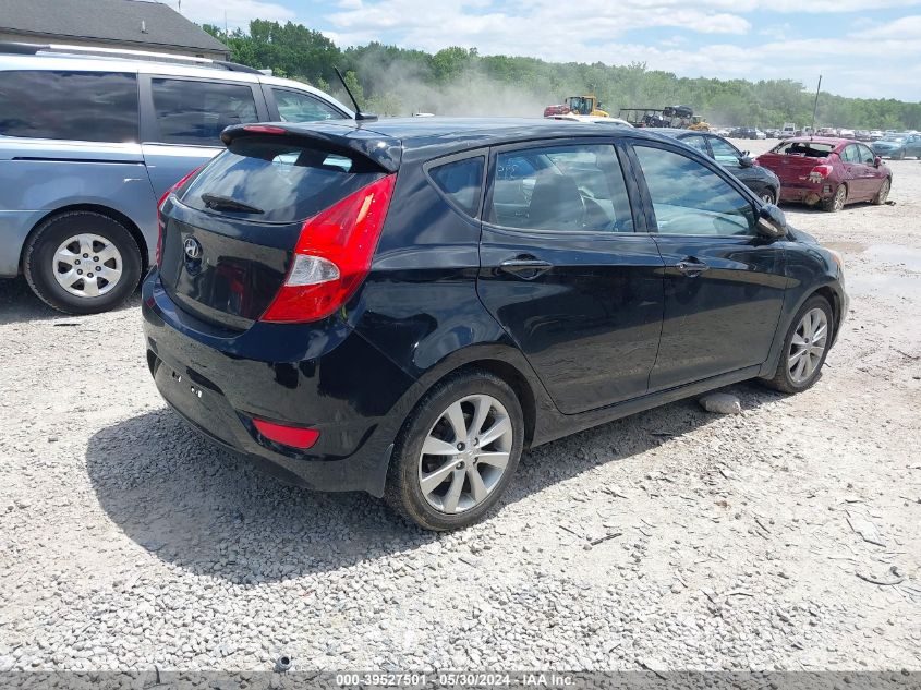 2013 Hyundai Accent Se VIN: KMHCU5AE5DU090684 Lot: 39527501