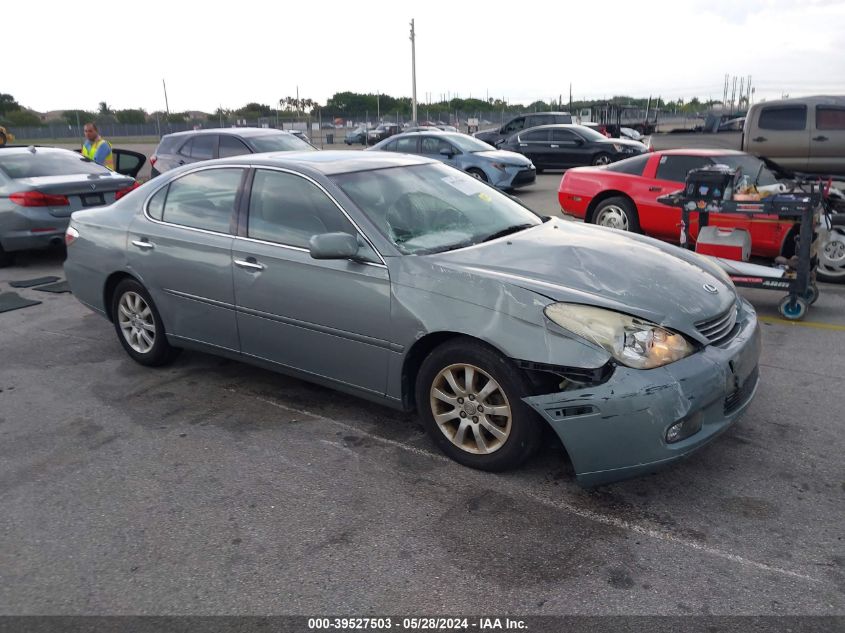 2003 Lexus Es 300 VIN: JTHBF30G436008107 Lot: 39527503