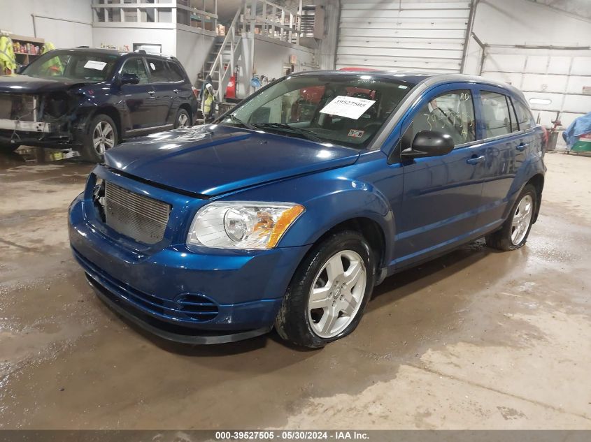 2009 Dodge Caliber Sxt VIN: 1B3HB48A89D171670 Lot: 39527505