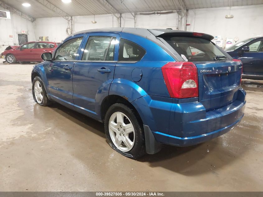 2009 Dodge Caliber Sxt VIN: 1B3HB48A89D171670 Lot: 39527505