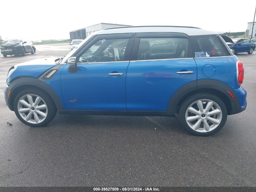 2011 Mini Cooper S Countryman VIN: WMWZC5C51BWM10466 Lot: 39527509