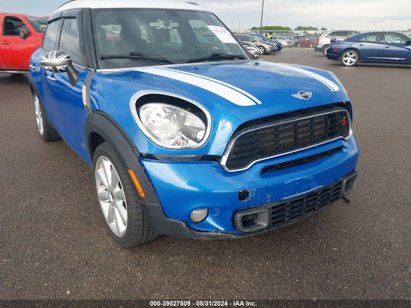 2011 Mini Cooper S Countryman VIN: WMWZC5C51BWM10466 Lot: 39527509