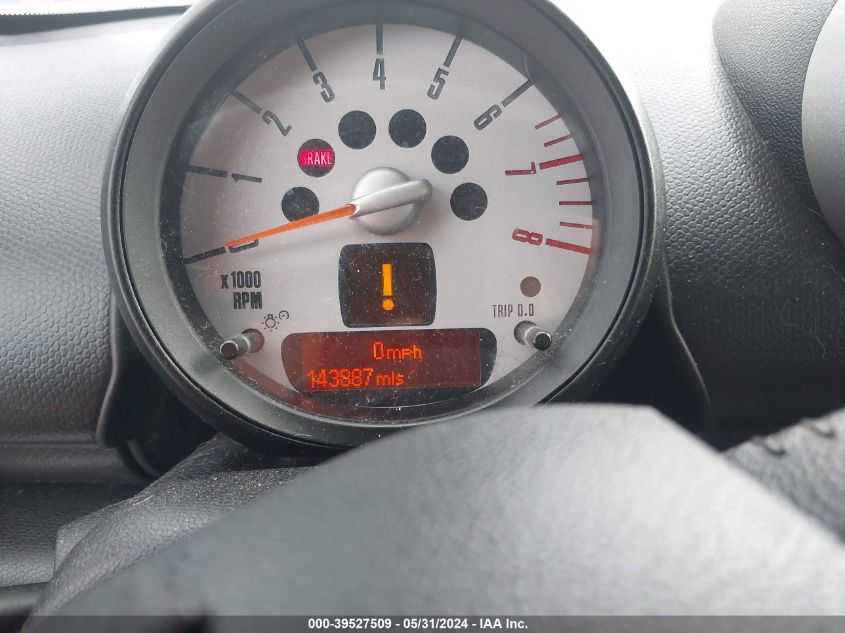 2011 Mini Cooper S Countryman VIN: WMWZC5C51BWM10466 Lot: 39527509