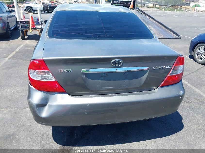 2004 Toyota Camry Le VIN: 4T1BE32KX4U898031 Lot: 39527517