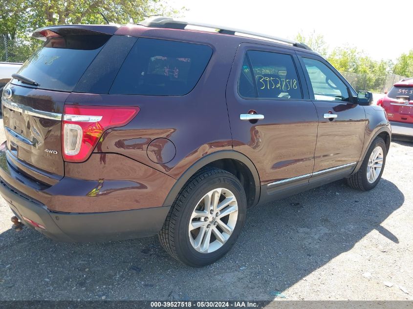 2011 Ford Explorer Xlt VIN: 1FMHK8D88BGA39114 Lot: 39527518