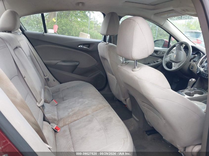 2016 Chevrolet Cruze Lt Auto VIN: 1G1BE5SM8G7306686 Lot: 39527520