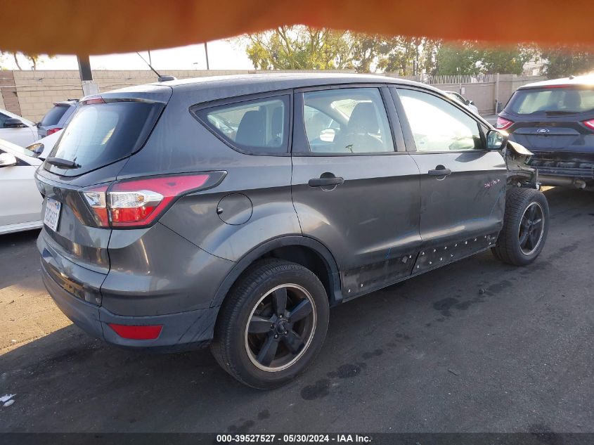 2017 Ford Escape S VIN: 1FMCU0F73HUA82442 Lot: 39527527