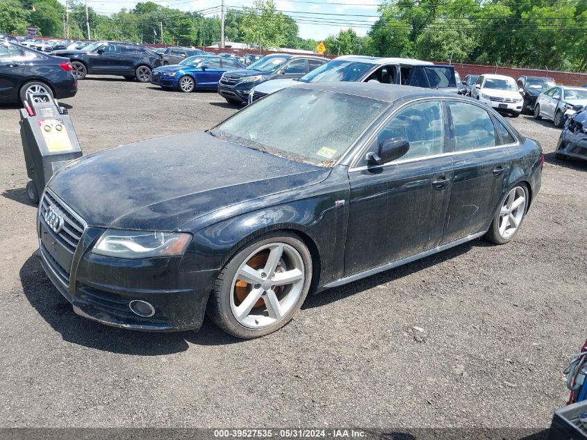 2012 Audi A4 2.0T Premium VIN: WAUHFAFL5CA112801 Lot: 39527535