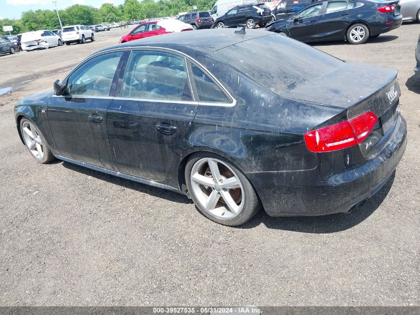 2012 Audi A4 2.0T Premium VIN: WAUHFAFL5CA112801 Lot: 39527535