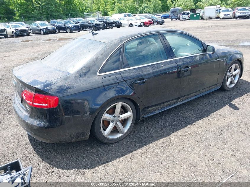 2012 Audi A4 2.0T Premium VIN: WAUHFAFL5CA112801 Lot: 39527535