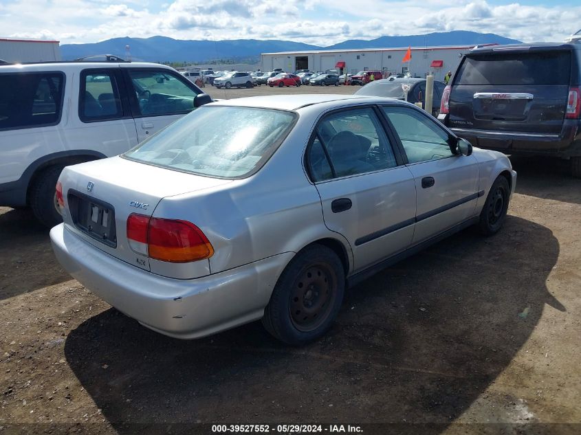 1998 Honda Civic Lx VIN: JHMEJ6672WS009725 Lot: 39527552