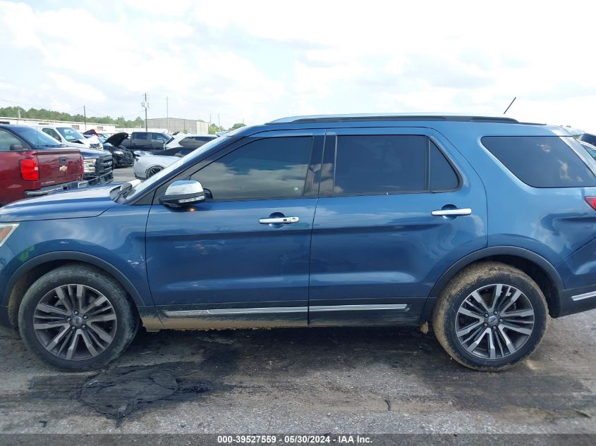 2018 Ford Explorer Platinum VIN: 1FM5K8HT4JGB99295 Lot: 39527559