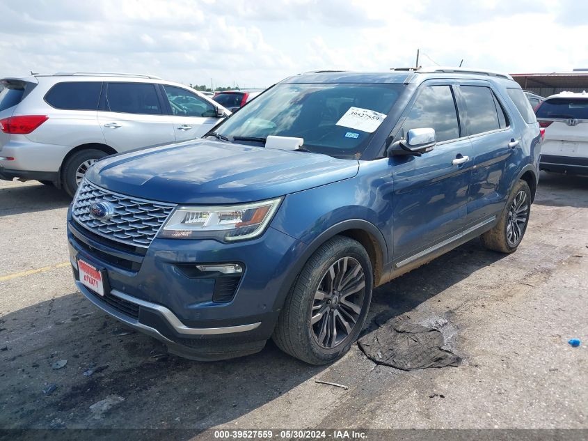 2018 Ford Explorer Platinum VIN: 1FM5K8HT4JGB99295 Lot: 39527559