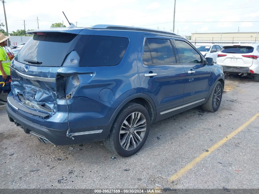 2018 Ford Explorer Platinum VIN: 1FM5K8HT4JGB99295 Lot: 39527559