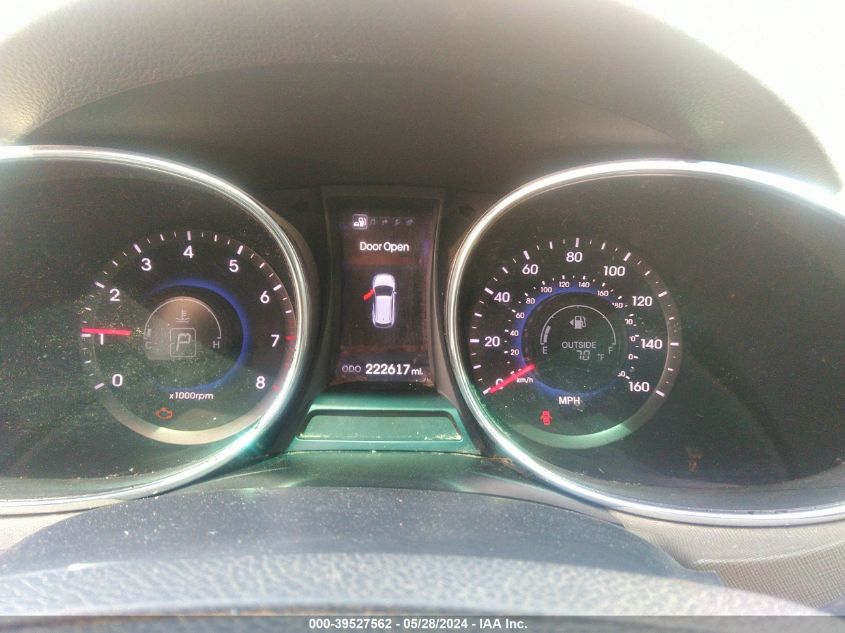 2013 Hyundai Santa Fe Sport VIN: 5XYZU3LB8DG001083 Lot: 39527562