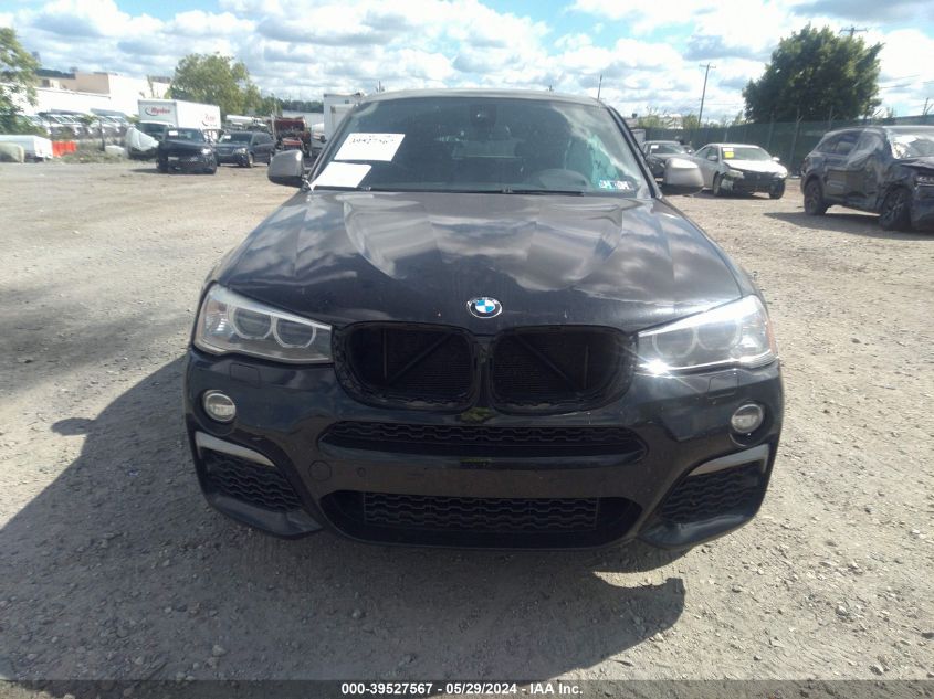 2017 BMW X4 M40I VIN: 5UXXW7C32H0U26259 Lot: 39527567