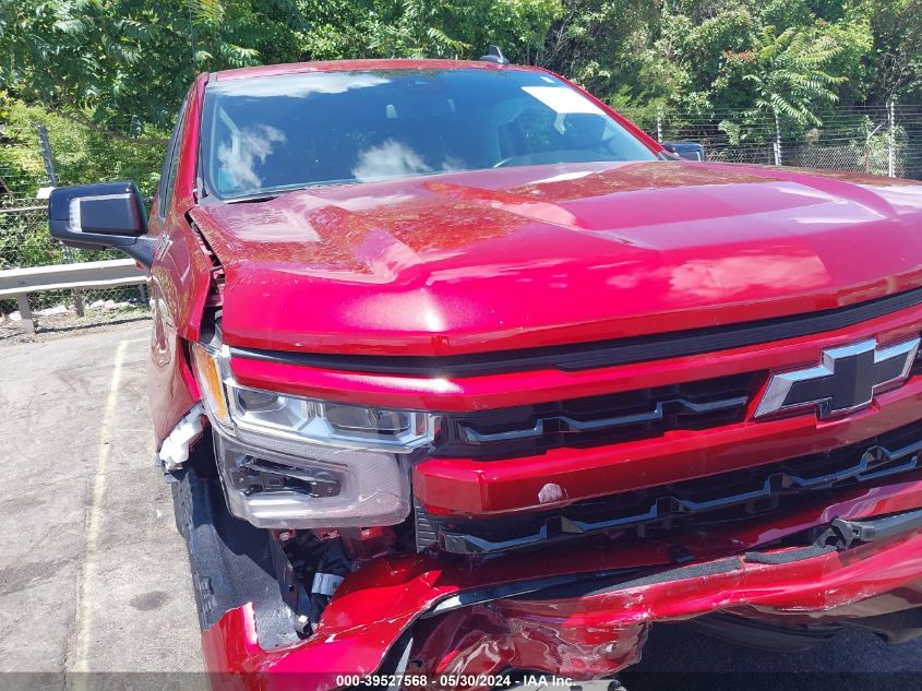 2022 Chevrolet Silverado 1500 4Wd Short Bed Rst VIN: 1GCUDEED7NZ535473 Lot: 39527568