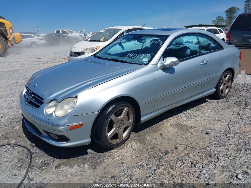 2005 Mercedes-Benz Clk 500 VIN: WDBTJ75J65F140027 Lot: 39527573