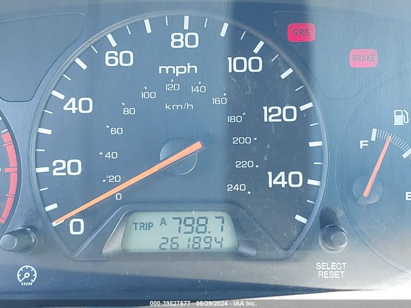 2000 Honda Accord 2.3 Dx VIN: JHMCF8640YC000416 Lot: 39527577