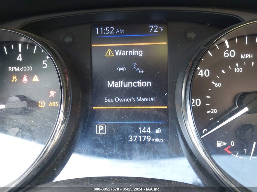 2018 Nissan Rogue Sl VIN: JN8AT2MV7JW309061 Lot: 39527578