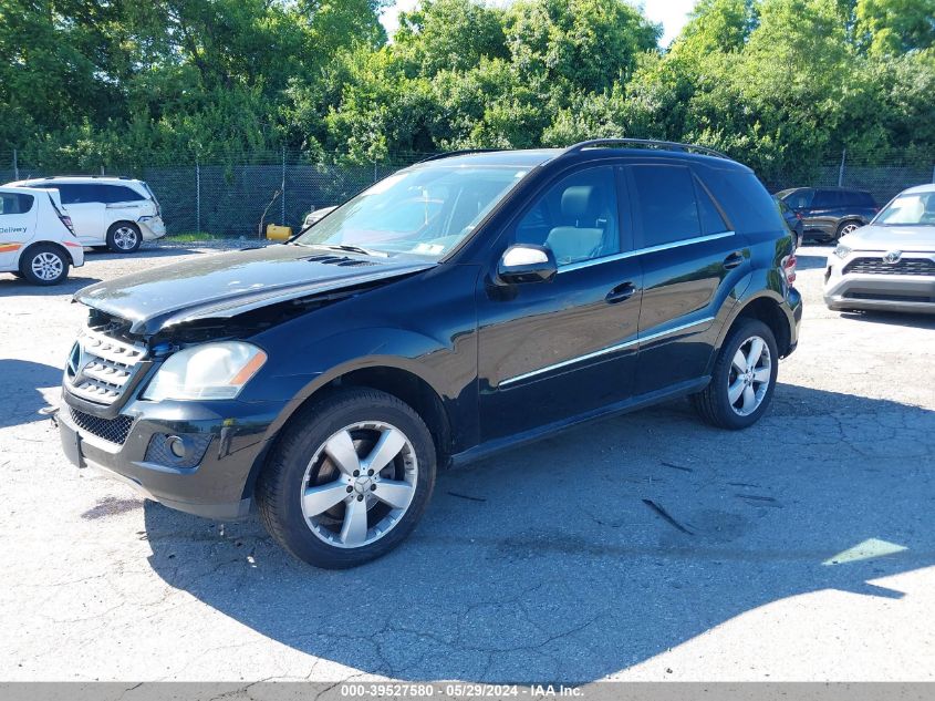 2009 Mercedes-Benz Ml 350 4Matic VIN: 4JGBB86E99A480918 Lot: 39527580