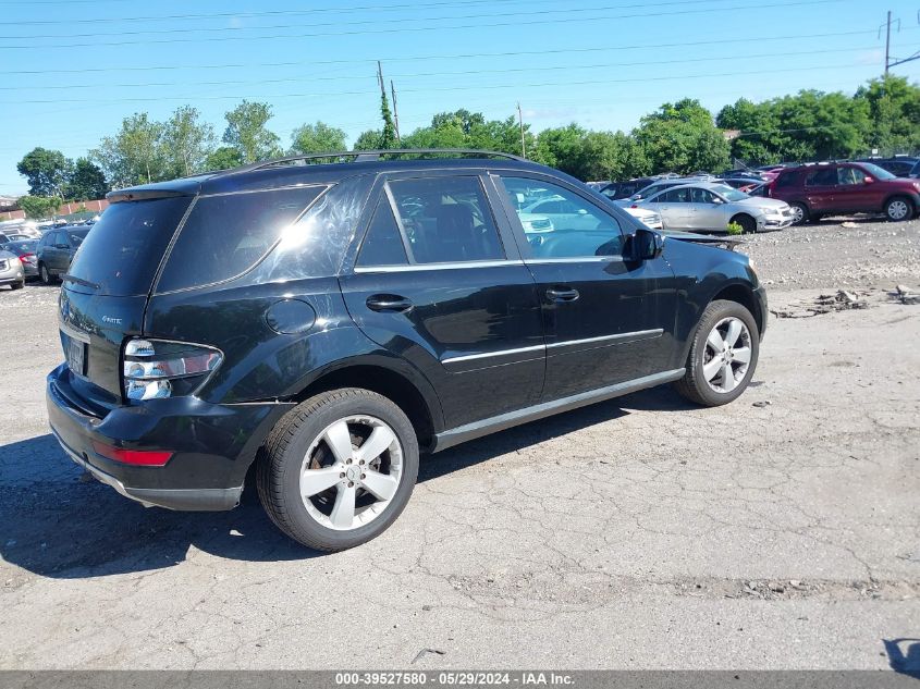 2009 Mercedes-Benz Ml 350 4Matic VIN: 4JGBB86E99A480918 Lot: 39527580