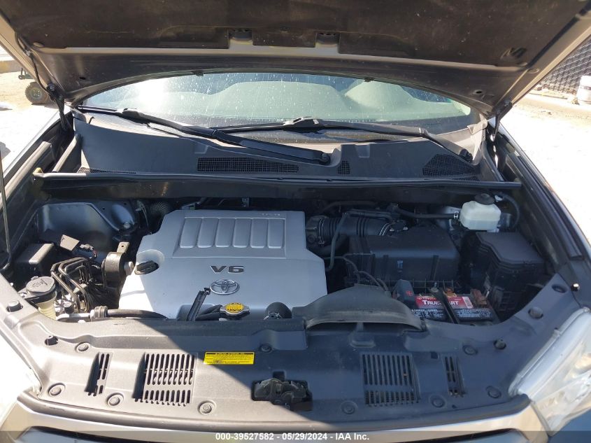2012 Toyota Highlander Limited V6 VIN: 5TDDK3EHXCS099262 Lot: 39527582