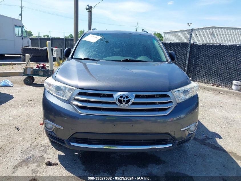 2012 Toyota Highlander Limited V6 VIN: 5TDDK3EHXCS099262 Lot: 39527582