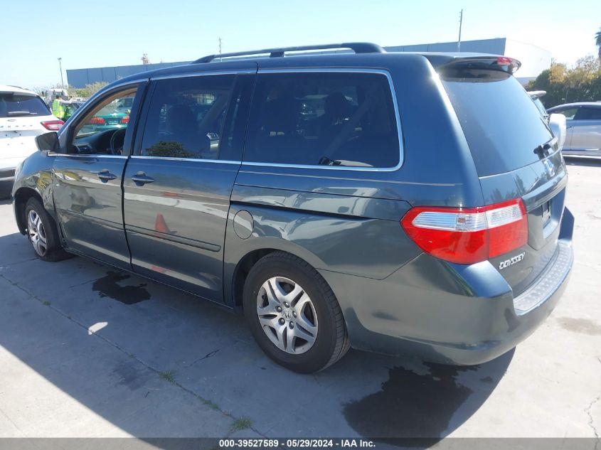 2006 Honda Odyssey Ex-L VIN: 5FNRL38626B421172 Lot: 39527589