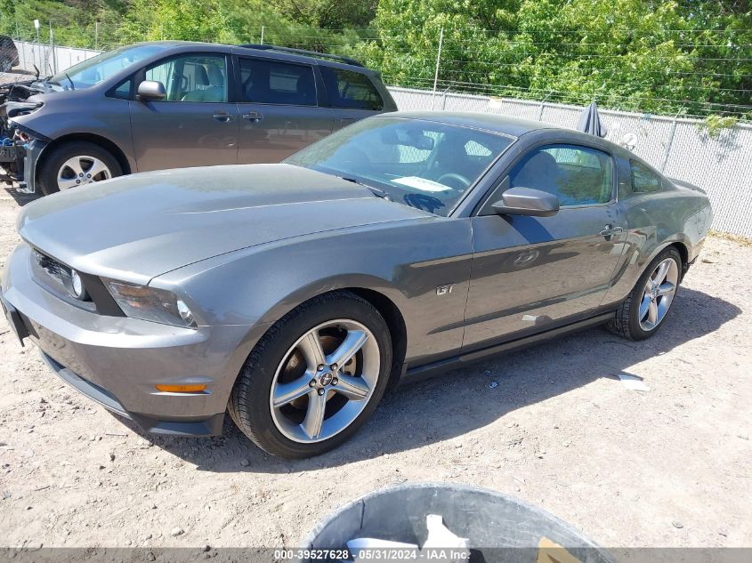 2010 Ford Mustang Gt VIN: 1ZVBP8CH5A5158940 Lot: 39527628