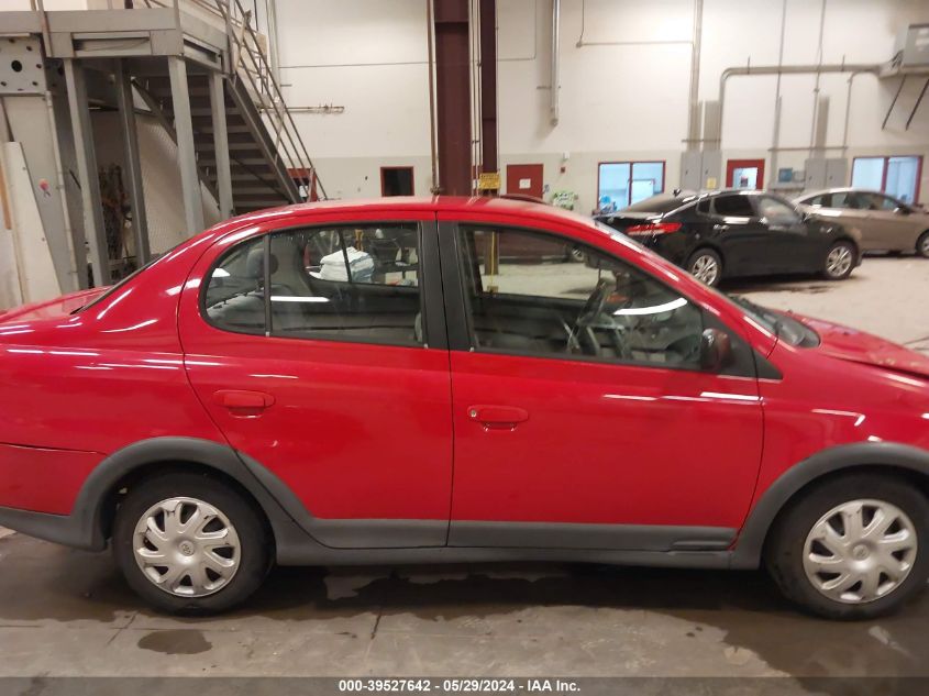 2001 Toyota Echo VIN: JTDBT123910198575 Lot: 39527642