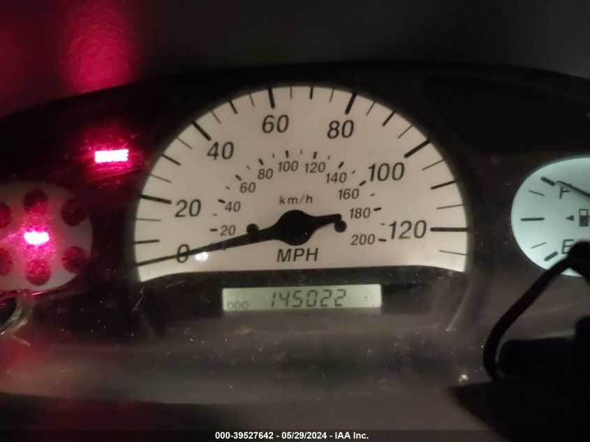 2001 Toyota Echo VIN: JTDBT123910198575 Lot: 39527642