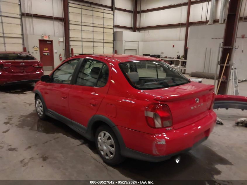 2001 Toyota Echo VIN: JTDBT123910198575 Lot: 39527642