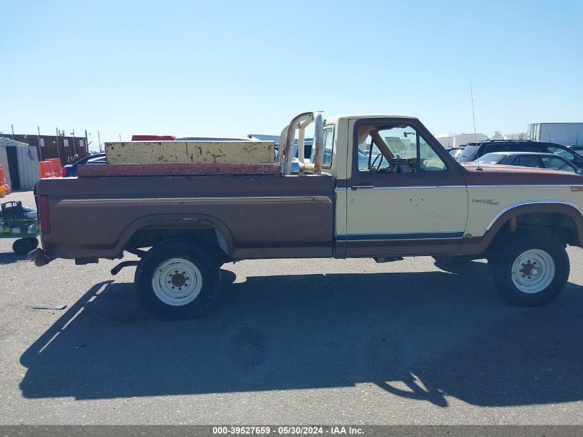 1980 Ford F250 VIN: F26EKJA3861 Lot: 39527659